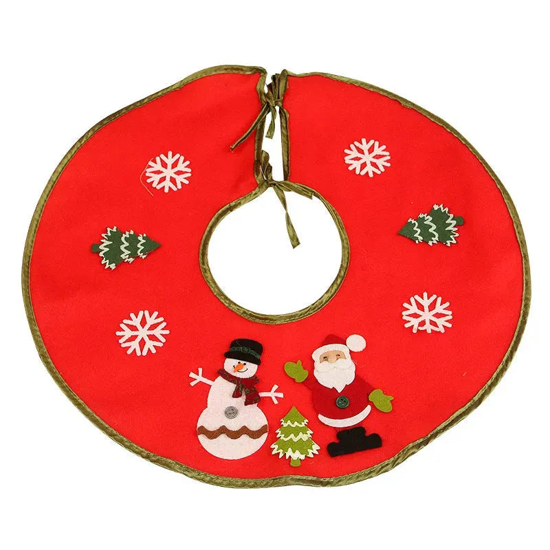 Christmas Decorations 46CM Non-woven Fabric Christmas-tree Skirt - Bellarte Enchanté Christmas Decorations 46CM Non-woven Fabric Christmas-tree Skirt